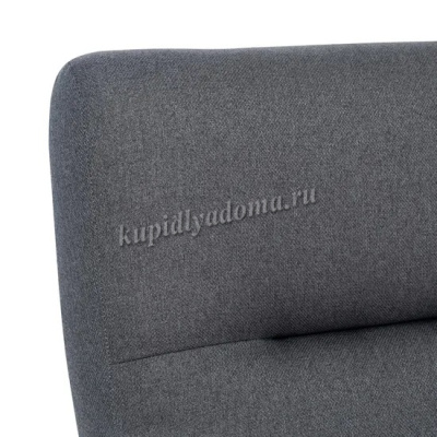 Кресло-качалка Leset Милано (Венге/Ткань рогожка серый Малмо 95)