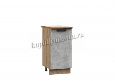 Шкаф нижний ШН 400 Кухня Пасадена (Крафт/Шелковый камень)